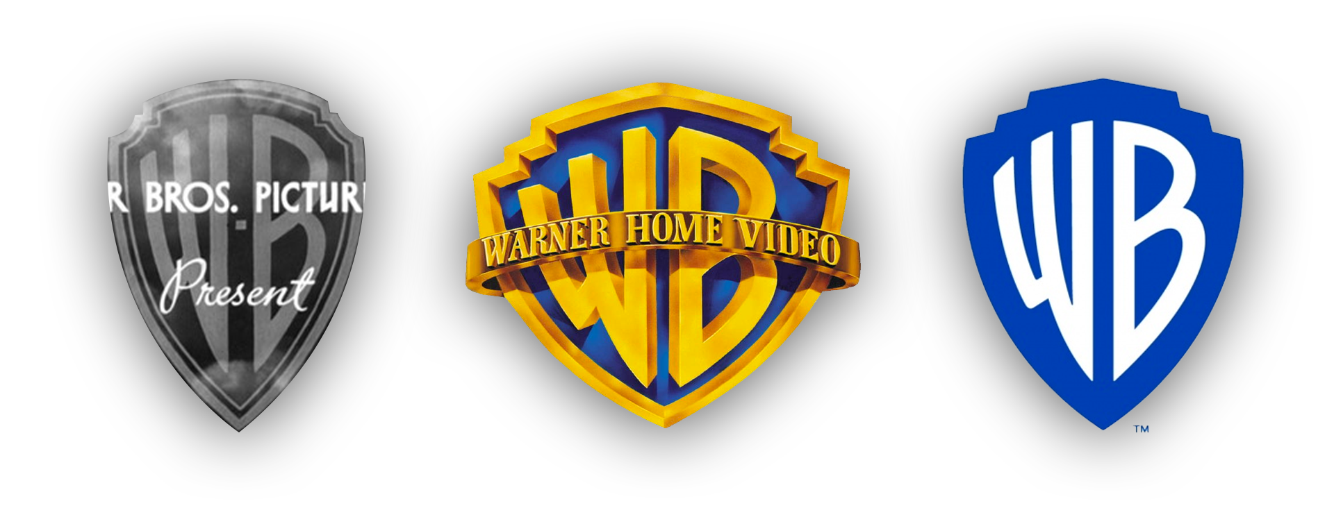 Warner Bros.' Logos over its lifetime