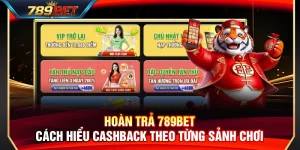 Hoàn Trả 789BET – Cách Hiểu Cashback Theo Từng Sảnh Chơi