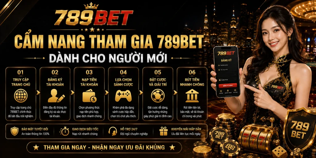 789BET - Trang Chủ 789BET – Link 789 BET Chính Thức – Tải APP Miễn Phí 5 Cẩm nang tham gia 789BET dành cho người mới