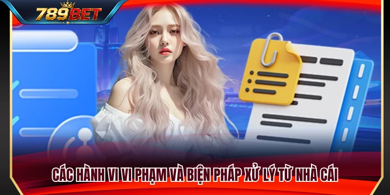 Những hành vi bị nghiêm cấm cùng hình thức xử lý 