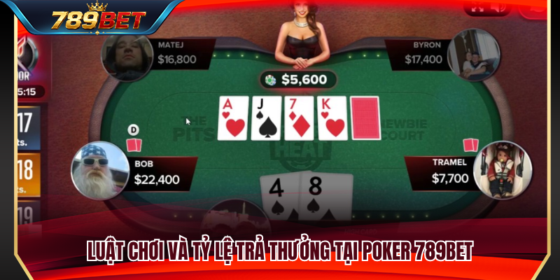 Poker 789BET – Cách Theo Tố Và Giữ Tâm Lý Đỉnh Cao Khi Vào Bàn 2 Luật chơi poker 789BET cùng cơ chế tính thưởng chi tiết