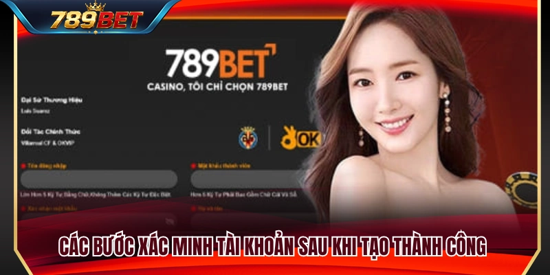 Cách thực hiện xác thực tài khoản sau khi đăng ký 