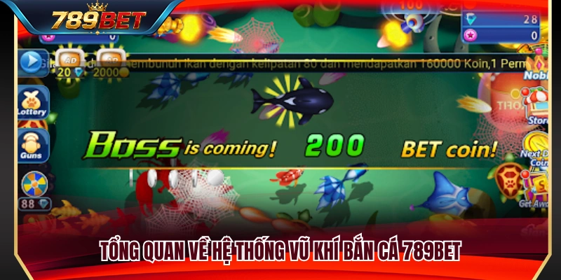 Vũ Khí Bắn Cá 789BET – Chọn Súng Và Mức Đạn Theo Từng Bàn 2 Khám phá hệ thống vũ khí đa dạng trong bắn cá 789BET